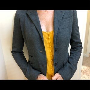 Banana Republic gray blazer